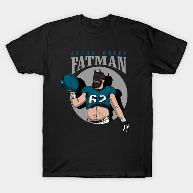 Jason Kelce Fatman T-Shirt by Luna Illustration